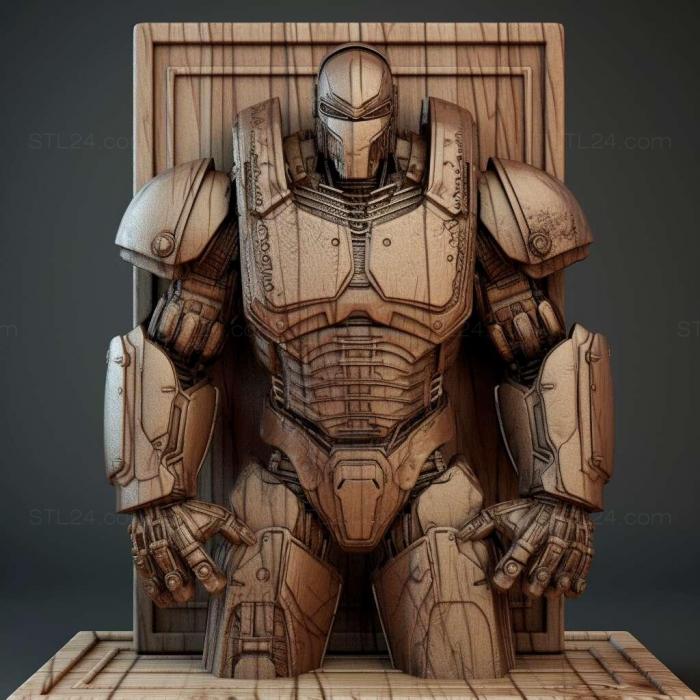 Games (Real Steel HD 3, GAMES_37587) 3D models for cnc